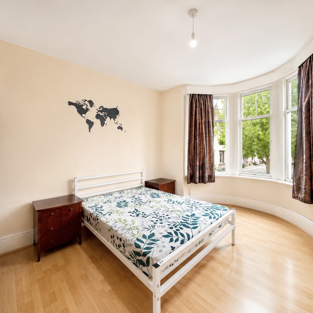 Bedroom after